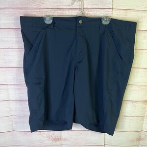 Columbia Navy Blue Omni- Shade Shorts‎ Size 40